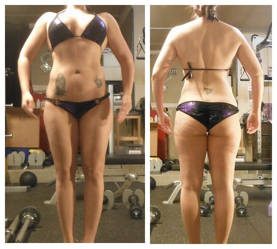 Woman at 35–39% body fat
